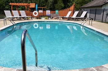 Shimmering pool
