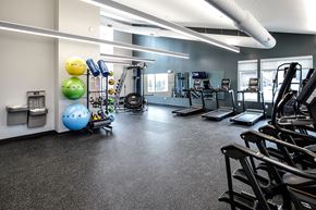 Omaha apartment for rent - Fitness Center at The Trails at North Streams in Omaha, NE