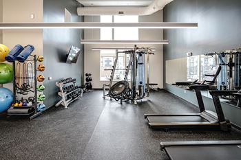 State-of-the-art fitness center