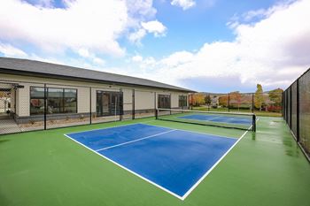 Pickleball court