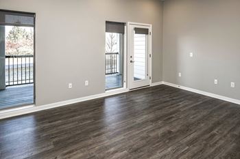 Wood-style plank flooring