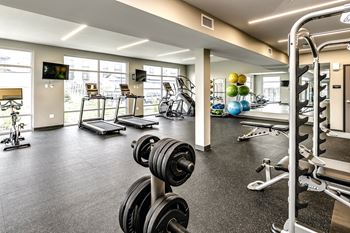 State-of-the-art fitness center