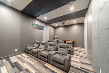 Private screening room