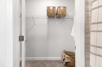 Spacious closets