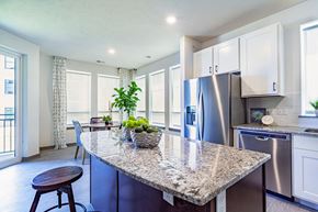 Omaha apartment for rent - Large kitchens with stainless steel appliances at Park125 West Dodge apartments in Omaha, NE