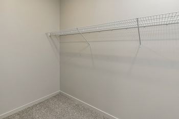 Spacious closets