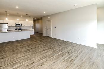 Faux wood flooring