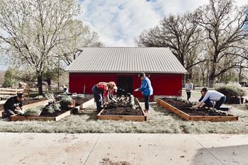 Red barn agrihood
