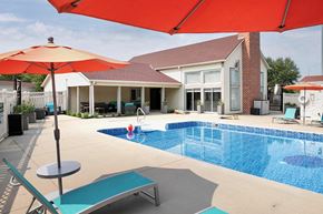 Lincoln apartment for rent - Community swimming pool at Somerset Apartments in Lincoln, NE