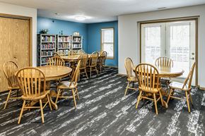 Lincoln apartment for rent - Amenity space at Sunrise Gardens in Lincoln, NE