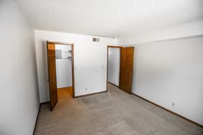 Lincoln apartment for rent - Bedroom layout with One-, two- and three-bedroom floor plan options at Sutter Place in Lincoln, NE