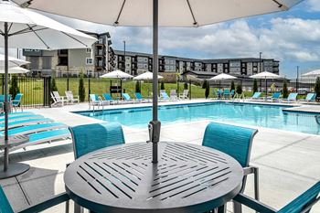 Resort-style pool