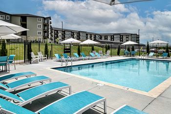 Resort-style pool