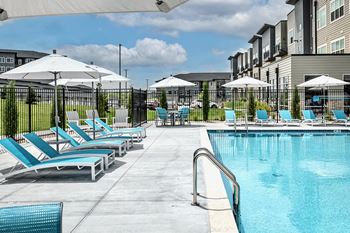 Resort-style pool