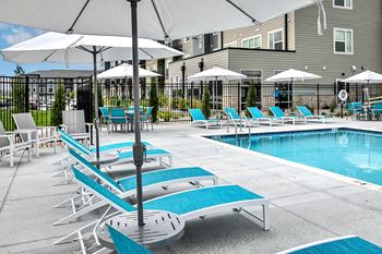 Resort-style pool