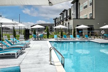 Resort-style pool