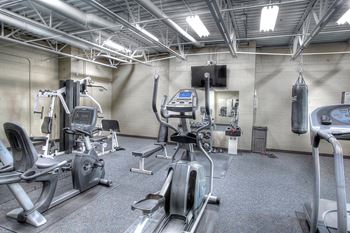 24 Hour fitness facility