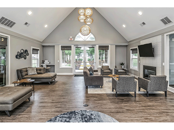 Modern clubhouse