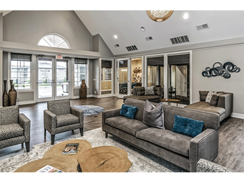 Spacious and elegant clubhouse