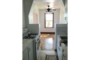 Omaha apartment for rent - a view of the kitchen from the living room