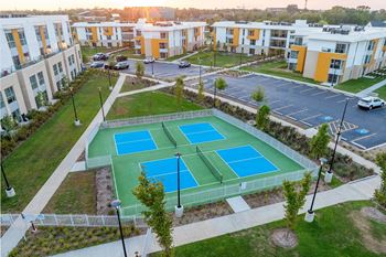 Pickleball court