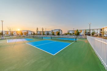 Pickleball court