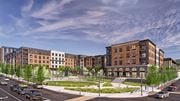 Easton apartment for rent - Street View of Property at The Confluence Apartments, Easton, PA, 18042