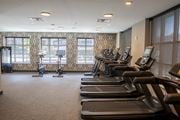 Allentown apartment for rent - A gym with treadmills and elliptical machines at The Hive Apartments, Allentown, PA, 18101