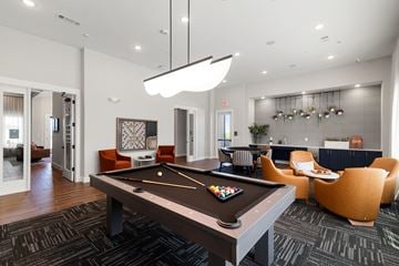 Pflugerville apartment for rent - the preserve at ballantyne commons pool table and living room