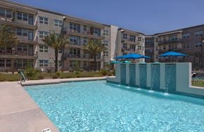 Glendale apartment for rent - a resort-style pool at a senior apartment community