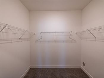 Large walk in closet
