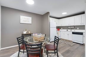 East Lansing apartment for rent - Kitchen at  Capitol Villa Apartments near Michigan State University in East Lansing, MI