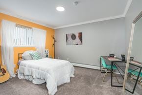 East Lansing apartment for rent - Bedroom at Capitol Villa Apartments near Michigan State University in East Lansing, MI