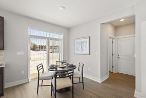 Traverse City townhouse for rent - Dining room in apartments in Traverse City | Bayview of Traverse City