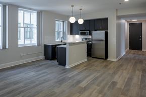 Detroit apartment for rent - Kitchen at The Kales Building Apartments in Detroit, MI