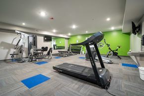 Grand Rapids apartment for rent - Fitness Center at Apartments in Grand Rapids | Trowbridge Flats Apartments Grand Rapids MI