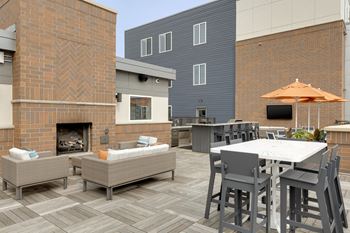 Rooftop lounge