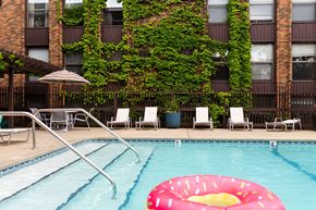Minneapolis apartment for rent -  Outdoor Pool at Ridgewood Arches in Minneapolis, MN 55403