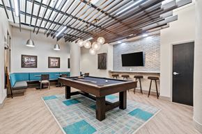 St Paul apartment for rent - Game Room With Pool Table at The Cosmopolitan, St Paul, MN, Minnesota