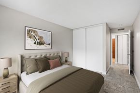 Plymouth apartment for rent - Bedroom in a renovated apartment home at Oakwood Apartments in Plymouth, MN  55447