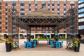 St. Paul apartment for rent - Outdoor Courtyard  at Mears Park Place, St. Paul, Minnesota