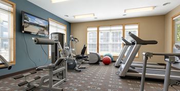 State-of-the-art gym and spin studio