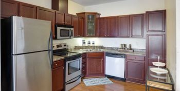 The gables at park pointe kitchen