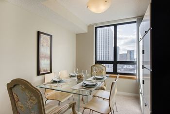 Galtier towers apartment dining room