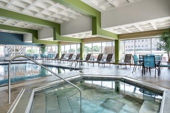 Kellogg square indoor pool