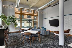 St. Paul apartment for rent - Living room and Dining at Lowertown Lofts, Minnesota, 55101