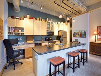 Maple cabinetry