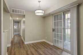 Maple Grove apartment for rent - Dining Room with Sliding Glass Door  at Mallard Ridge, Maple Grove, MN, 55369