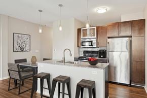Minneapolis apartment for rent - Fully Equipped Eat-In Kitchen at The Palmer, Minneapolis, MN, Minnesota