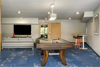 Billiards room